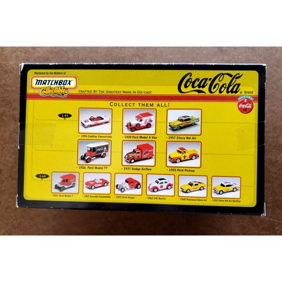 Matchbox Collectibles 1930 FORD MODEL A VAN Coca Cola Brand Red White 1:43 37971 - Picture 15 of 16
